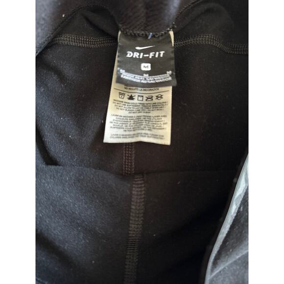 NIKE LEGGINGS - black size Medium M - Picture 3 of 5
